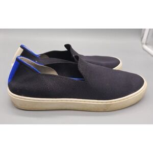 Rothy's The Original Womens Size 8.5 Black Casual Walking Slip On Shoes Sneakers